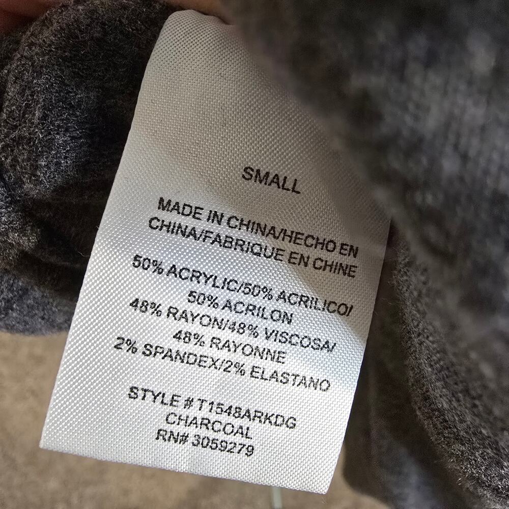 NEW NWT Women's Thread & Supply Gray Oversized Comfy Sweatshirt | Size Small - Picture 9 of 10